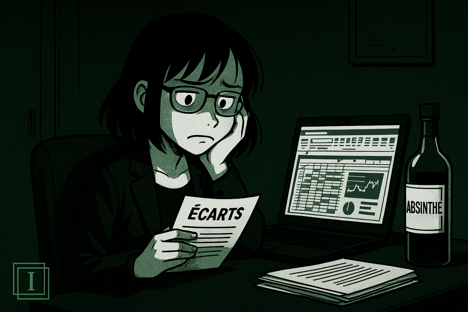 Norma découvre la réponse aux écarts qu’elle a relevés.